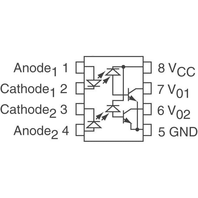 HCPL-0531-000E Broadcom Limited  Optoisolators - Transistor Photovoltaic Output